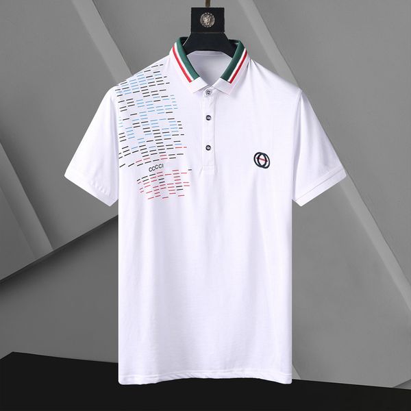 men polo shirts luxury italy designer mens clothes short sleeve fashion casual men's summer t shirt many colors are available size m-3x, White;black
men polo shirts luxury italy designer mens clothes short sleeve fashion casual men's summer t shirt many colors are available size m-3x, White;black