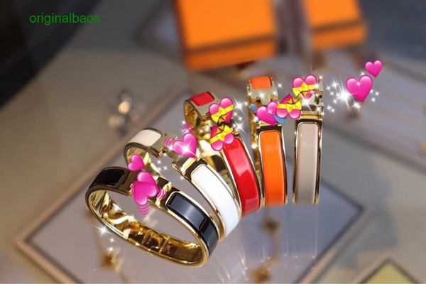 original hemrres designer bracelet classic enamel multi color hletter fashion bracelet comes in packaging, Black
original hemrres designer bracelet classic enamel multi color hletter fashion bracelet comes in packaging, Black
