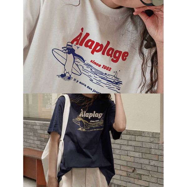 louvre summer new korean version fashionable cartoon printing short sleeve t-shirt loose and slim comfortable casual for women, White
louvre summer new korean version fashionable cartoon printing short sleeve t-shirt loose and slim comfortable casual for women, White