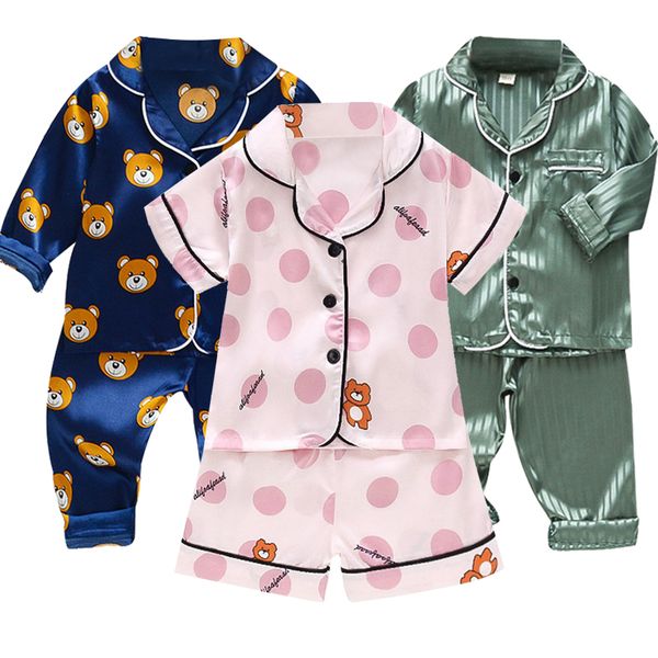 pajamas baby suit home wear 0-4yrs baby pajamas set kids clothes toddler boys girls ice silk satin cartoon printing pants set 230511, Blue;red
pajamas baby suit home wear 0-4yrs baby pajamas set kids clothes toddler boys girls ice silk satin cartoon printing pants set 230511, Blue;red