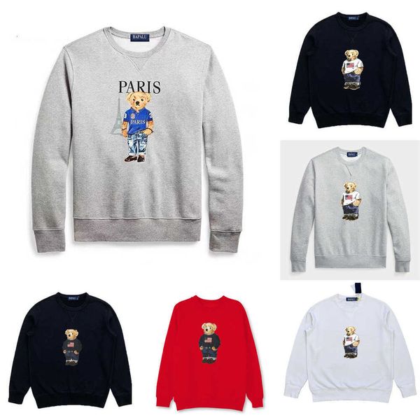 bear new plush long-sleeved pullover polos shirt t-shirt cartoon bear loose round neck printing bear d87h, White;black
bear new plush long-sleeved pullover polos shirt t-shirt cartoon bear loose round neck printing bear d87h, White;black