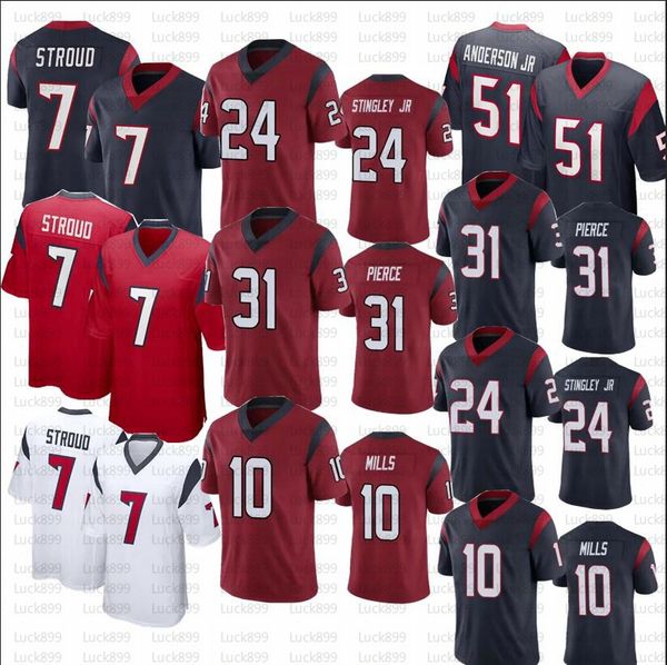 cj stroud will anderson jr football jersey dameon pierce davis mills jalen pitre john metchie tunsil devin singletary jr, Black;red
cj stroud will anderson jr football jersey dameon pierce davis mills jalen pitre john metchie tunsil devin singletary jr, Black;red