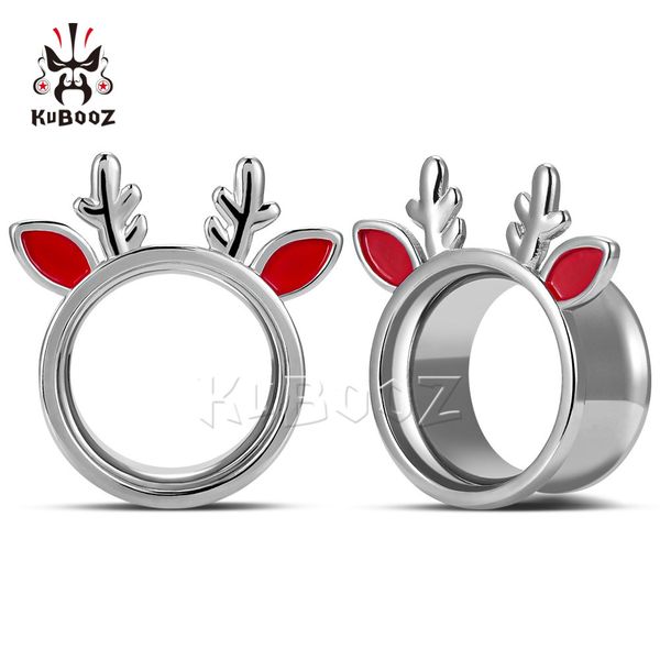 kubooz latest stainless steel antler hollow ear tunnels plugs expander gauges earrings piercing body jewelry stretchers wholesale 32pcs, Silver
kubooz latest stainless steel antler hollow ear tunnels plugs expander gauges earrings piercing body jewelry stretchers wholesale 32pcs, Silver