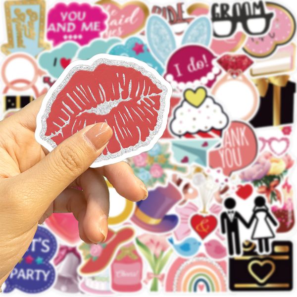 50pcs wedding stickers skate accessories waterproof vinyl sticker for skateboard lapluggage bicycle motorcycle phone car decals
50pcs wedding stickers skate accessories waterproof vinyl sticker for skateboard lapluggage bicycle motorcycle phone car decals