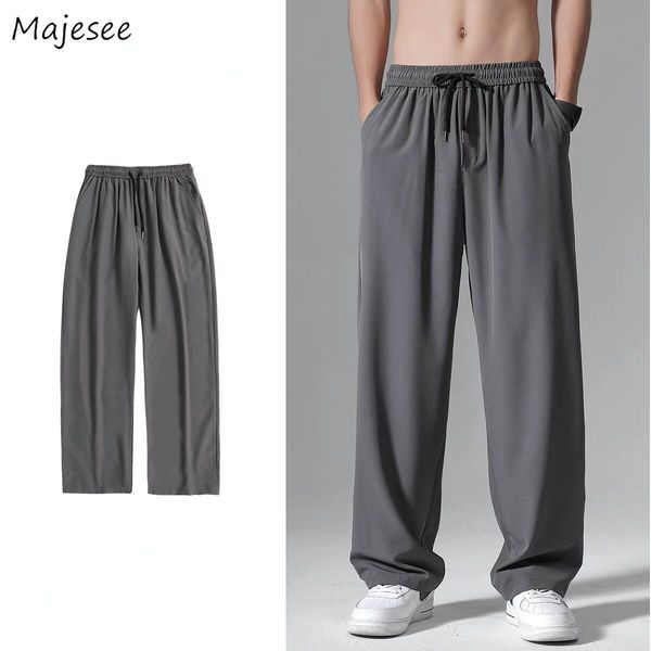 men's pants pants men summer thin fashion loose wide leg simple elastic waist casual joggers hip hop retro slacks ropa para hombre leis, Black
men's pants pants men summer thin fashion loose wide leg simple elastic waist casual joggers hip hop retro slacks ropa para hombre leis, Black