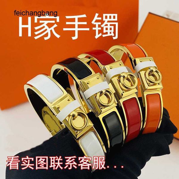 luxury h ermes designer bracelets multi color enamel sixth generation aijia lock buckle bracelet h button 8kuj, Black
luxury h ermes designer bracelets multi color enamel sixth generation aijia lock buckle bracelet h button 8kuj, Black
