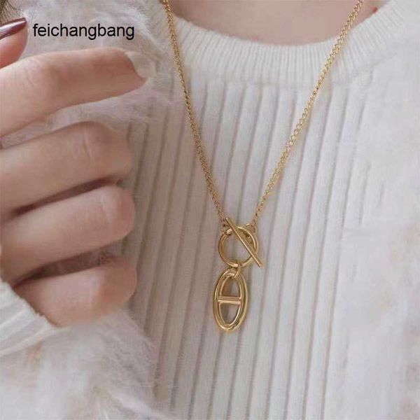 whole h ermes designer necklace new type of loose buckle ot pig nose pendant titanium steel necklace style 18k gold stainless jewelry, Black
whole h ermes designer necklace new type of loose buckle ot pig nose pendant titanium steel necklace style 18k gold stainless jewelry, Black