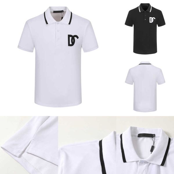 men designer dg polo tpolo shirt womens luxury designers for men letter polos embroidery tshirts clothing short sleeved tshirt large tees 8, White;black
men designer dg polo tpolo shirt womens luxury designers for men letter polos embroidery tshirts clothing short sleeved tshirt large tees 8, White;black
