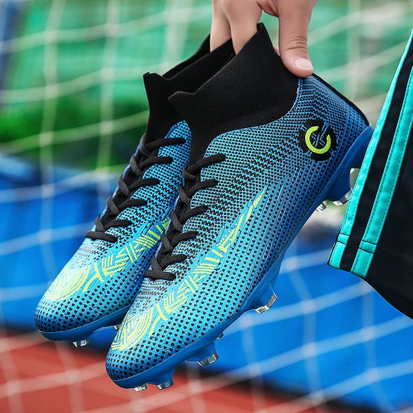 dress shoes football boots man soccer artificial grass original tf/fg superfly high ankle kids crampons outdoor sock cleats 230512, Black
dress shoes football boots man soccer artificial grass original tf/fg superfly high ankle kids crampons outdoor sock cleats 230512, Black
