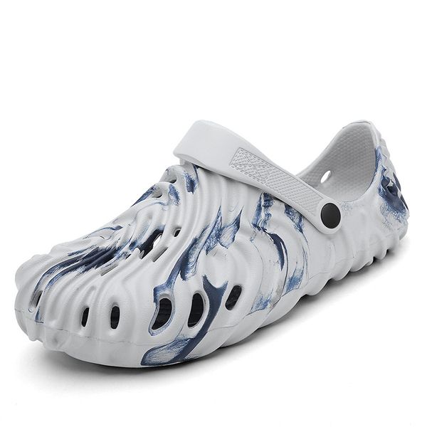 fingerprint sandals trendy casual couple style slip resistant beach thick soles lightweight hole shoes cors ha691-7, Black
fingerprint sandals trendy casual couple style slip resistant beach thick soles lightweight hole shoes cors ha691-7, Black