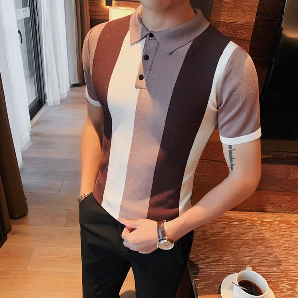 men's polos grade summer brand striped mens designer polo shirts with short sleeve casual slim fashions men clothing s-4xl 230512, White;black
men's polos grade summer brand striped mens designer polo shirts with short sleeve casual slim fashions men clothing s-4xl 230512, White;black