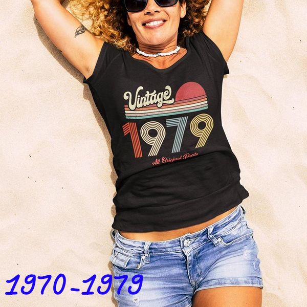 t-shirt vintage 1970 1979 tshirt women 4251 50 years old 51st 50th birthday gift idea mom girls wife daughter tshirt tee shirt, White
t-shirt vintage 1970 1979 tshirt women 4251 50 years old 51st 50th birthday gift idea mom girls wife daughter tshirt tee shirt, White