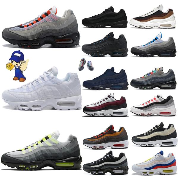 95 airmaxs mens running shoes 95s max triple black white air neon cork reflective volt dark greedy smoke grey brown sneakers 20th anniversar
95 airmaxs mens running shoes 95s max triple black white air neon cork reflective volt dark greedy smoke grey brown sneakers 20th anniversar
