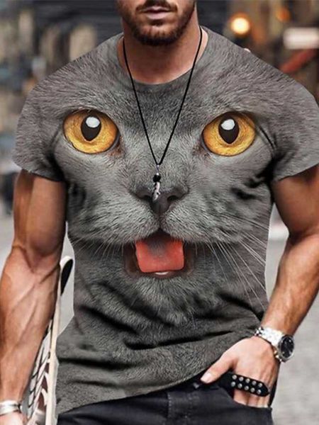 rukas interesting t-shirt animal cat throat cut a b c d e 3d print large size casual weekend short sleeve clothing, White;black
rukas interesting t-shirt animal cat throat cut a b c d e 3d print large size casual weekend short sleeve clothing, White;black