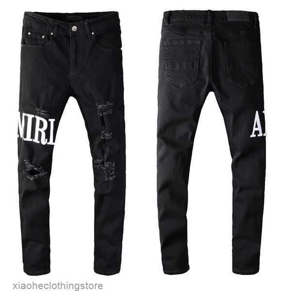 france luxurys fashion designers jeans distressed pierre straight mens biker hole stretch denim casual jean men skinny pants elasticity male, Black
france luxurys fashion designers jeans distressed pierre straight mens biker hole stretch denim casual jean men skinny pants elasticity male, Black