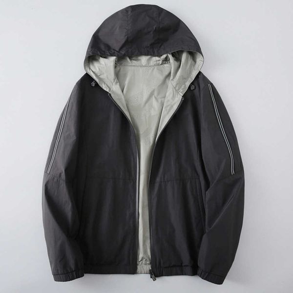 hooded double-sided cabinet removed, windproof, waterproof, casual sports jacket, men's youth spring thin, Black;brown
hooded double-sided cabinet removed, windproof, waterproof, casual sports jacket, men's youth spring thin, Black;brown