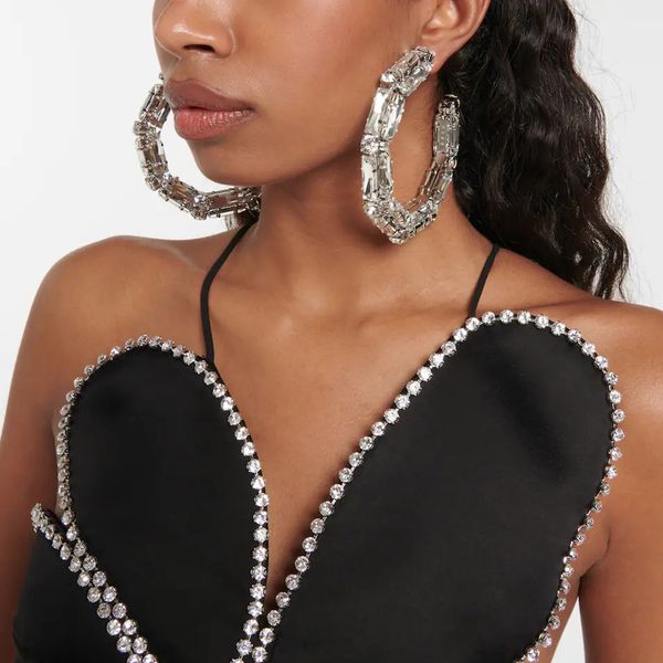 fashion charm shiny round earrings cross-border multi-layer rhinestone earrings nightclub accessories earringunique designer shiny creative, Golden
fashion charm shiny round earrings cross-border multi-layer rhinestone earrings nightclub accessories earringunique designer shiny creative, Golden