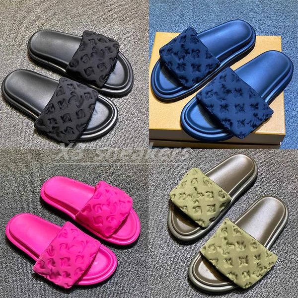 2023 designers luxury pool pillow mules women sandals sunset flat comfort padded front strap slippers genuine leather fashionable easy-to-we, Black
2023 designers luxury pool pillow mules women sandals sunset flat comfort padded front strap slippers genuine leather fashionable easy-to-we, Black