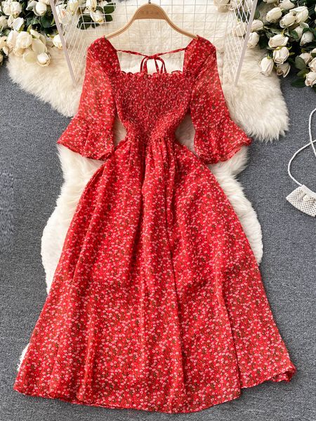 casual dresses yuoomuoo limited women dress fashion romantic floral print chiffon summer dress vacation season party korean vestidos 230512, Black;gray
casual dresses yuoomuoo limited women dress fashion romantic floral print chiffon summer dress vacation season party korean vestidos 230512, Black;gray