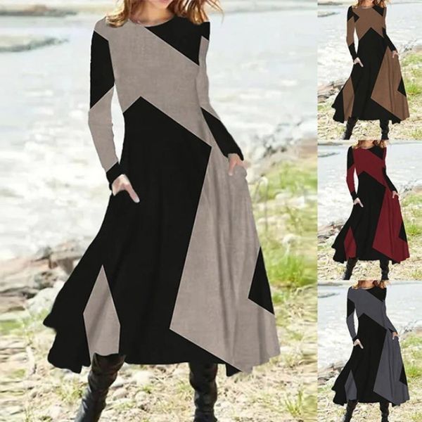 casual dresses ethnic style vintage fashion dress women autumn winter long sleeve pocket elegant long skirt casual o-neck print irregular dr, Black;gray
casual dresses ethnic style vintage fashion dress women autumn winter long sleeve pocket elegant long skirt casual o-neck print irregular dr, Black;gray