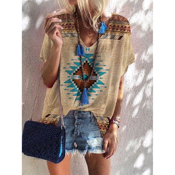 women's tshirt ethnic t shirt for women short sleeve vintage loose tee casual fashion female clothing t shirt for girls pullover street, White
women's tshirt ethnic t shirt for women short sleeve vintage loose tee casual fashion female clothing t shirt for girls pullover street, White