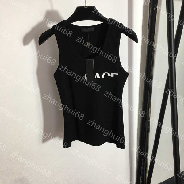 23ss tank vests womens tanks womens designer clothing vest round neck pure cotton letter printing versatile vest camisole womens clothes, White
23ss tank vests womens tanks womens designer clothing vest round neck pure cotton letter printing versatile vest camisole womens clothes, White