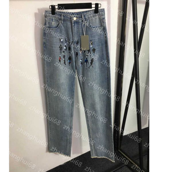 23ss designer women jeans straight jeans womens pants denim jeans high-waisted denim pants with stylish human print womens clothing a1, Blue
23ss designer women jeans straight jeans womens pants denim jeans high-waisted denim pants with stylish human print womens clothing a1, Blue