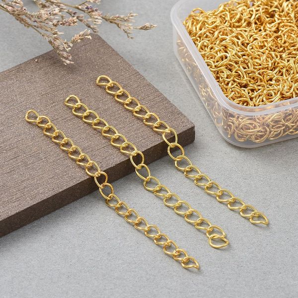 100pcs popular 7cm iron extension chain box diy handmade iron chain bar bracelet necklace accessories wholesale, Silver
100pcs popular 7cm iron extension chain box diy handmade iron chain bar bracelet necklace accessories wholesale, Silver