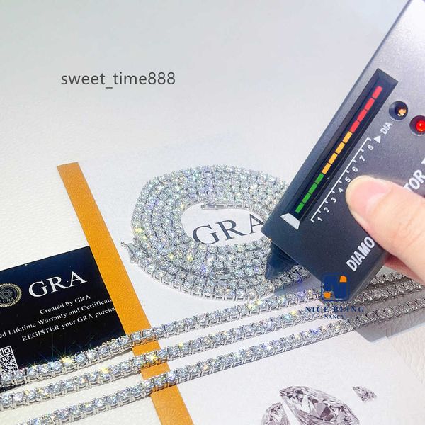 full size pass diamond tester iced out moissanite diamond hip hop jewelry tennis chain 925 silver tennis necklace bracelet
full size pass diamond tester iced out moissanite diamond hip hop jewelry tennis chain 925 silver tennis necklace bracelet