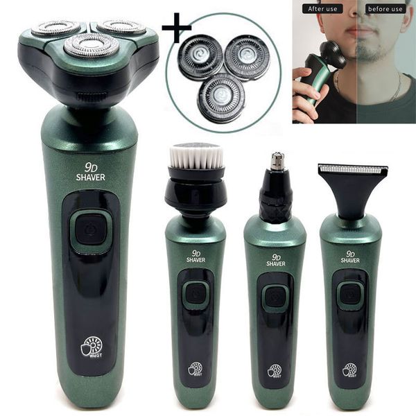 electric shavers 4 in 1 smart shaver lcd digital display threehead floating razor usb rechargeable washing multifunction beard knife 230512
electric shavers 4 in 1 smart shaver lcd digital display threehead floating razor usb rechargeable washing multifunction beard knife 230512