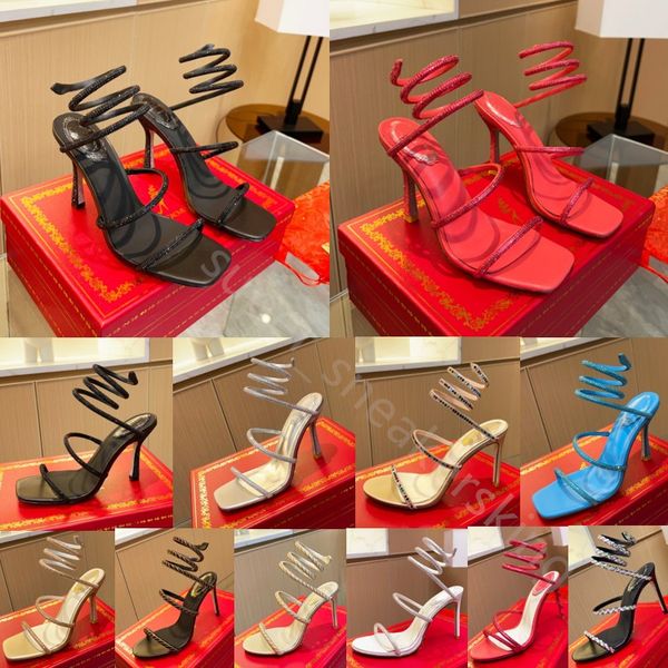 designer sandals rene caovilla woman sandal luxury margot embellished crystal snake cleo slides high-heeled cm real leather size 35-42, Black
designer sandals rene caovilla woman sandal luxury margot embellished crystal snake cleo slides high-heeled cm real leather size 35-42, Black