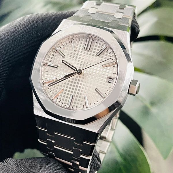 mechanical watch for man oak white designer watches 15400st 15500 sapphire durable orologio lusso fashion waterproof wristwatch mens automat, Slivery;brown
mechanical watch for man oak white designer watches 15400st 15500 sapphire durable orologio lusso fashion waterproof wristwatch mens automat, Slivery;brown