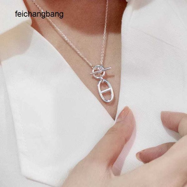 whole h ermes designer necklace pig nose for female minority design sense high grade ins fashion spicy girl network red h collar chain penda, Black
whole h ermes designer necklace pig nose for female minority design sense high grade ins fashion spicy girl network red h collar chain penda, Black
