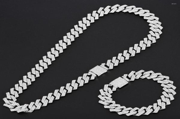 chains 15mm miami prong cuban chain link silver color necklaces 2 row full iced out rhinestones bracelet set for mens hip hop8609074
chains 15mm miami prong cuban chain link silver color necklaces 2 row full iced out rhinestones bracelet set for mens hip hop8609074