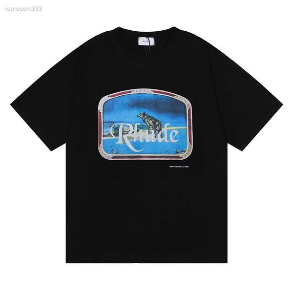 rhude t shirt los angeles summer new product high street small crowd fashion design print large short sleeve t-shirt ac06, White;black
rhude t shirt los angeles summer new product high street small crowd fashion design print large short sleeve t-shirt ac06, White;black