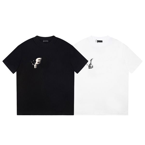 luxury women's mens t-shirt new short sleeve tshirt minimalist style b messy letter print backup break design perfect detail treatment, White
luxury women's mens t-shirt new short sleeve tshirt minimalist style b messy letter print backup break design perfect detail treatment, White