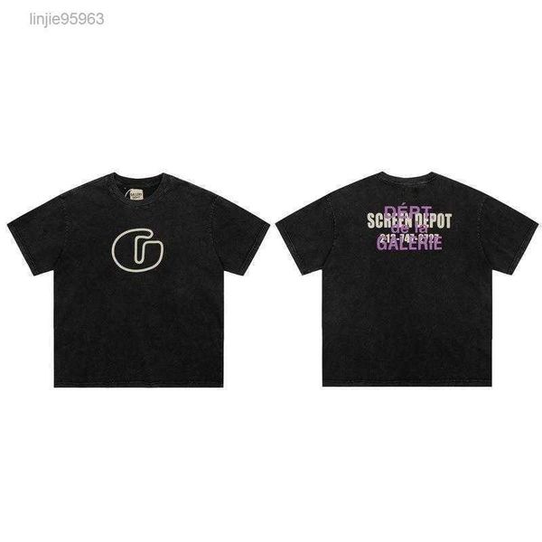 men t-shirt gall dep designer cotton leisure high washing water g letter limited printing men's short sleeve summer oversize f f78d7n9r, White;black
men t-shirt gall dep designer cotton leisure high washing water g letter limited printing men's short sleeve summer oversize f f78d7n9r, White;black