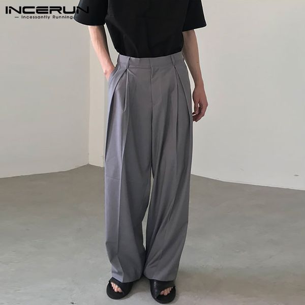 men's pants men straight pants joggers streetwear solid color loose korean fashion casual trousers men pantalones hombre incerun s-5xl, Black
men's pants men straight pants joggers streetwear solid color loose korean fashion casual trousers men pantalones hombre incerun s-5xl, Black