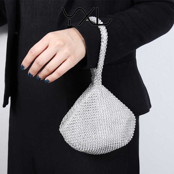 luxury designer handbags 2023 girls shopper polyester purses women fashion handmade rhinestones clutch party evening bags 230512
luxury designer handbags 2023 girls shopper polyester purses women fashion handmade rhinestones clutch party evening bags 230512