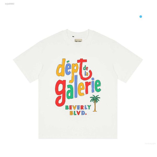 men t-shirt gall dep cotton fashion designer casual summer color lettering men's short sleeved round neck sleeve o nqly, White;black
men t-shirt gall dep cotton fashion designer casual summer color lettering men's short sleeved round neck sleeve o nqly, White;black