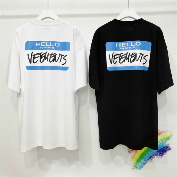 men's t shirts 2023ss hello my name is vetements t shirt men women 1 oversized blue printing t shirt tee vtm g230512, White;black
men's t shirts 2023ss hello my name is vetements t shirt men women 1 oversized blue printing t shirt tee vtm g230512, White;black