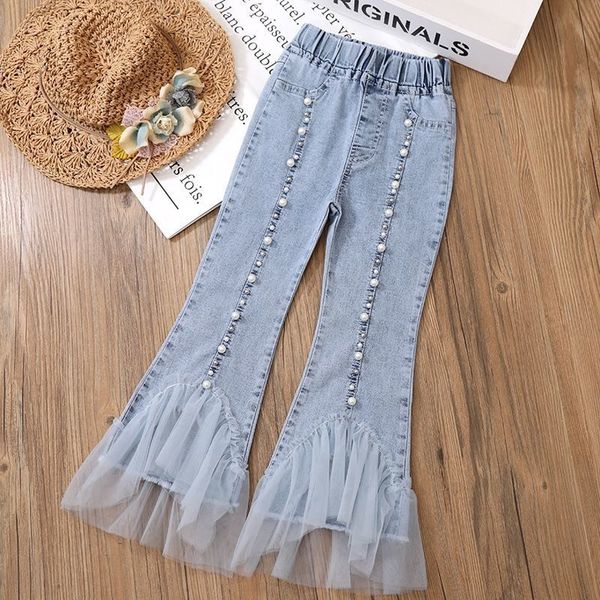 jeans teen girls baby jeans spring autumn kids leg wide pants casual fashion loose lace girljean children trouser 4-12 years 230512, Blue
jeans teen girls baby jeans spring autumn kids leg wide pants casual fashion loose lace girljean children trouser 4-12 years 230512, Blue