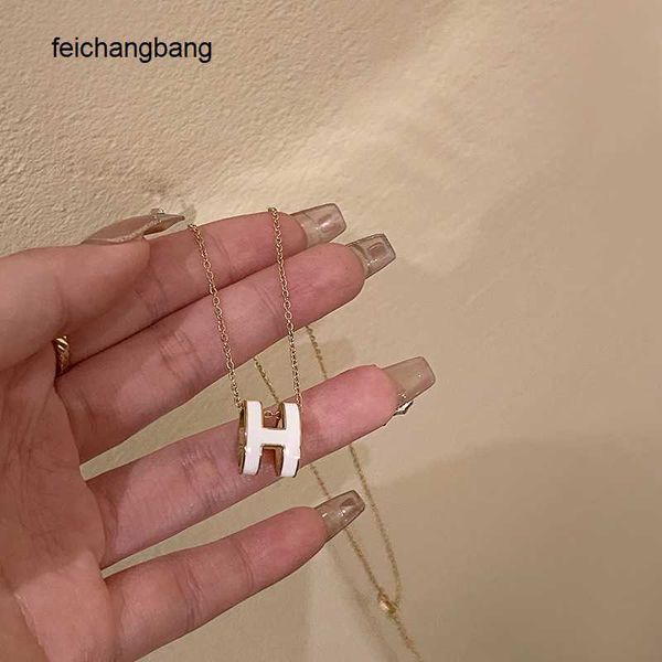 casual h ermes designer necklace h letter titanium steel women s 2023 new sweater chain light luxury small design high sense pendant collar, Black
casual h ermes designer necklace h letter titanium steel women s 2023 new sweater chain light luxury small design high sense pendant collar, Black