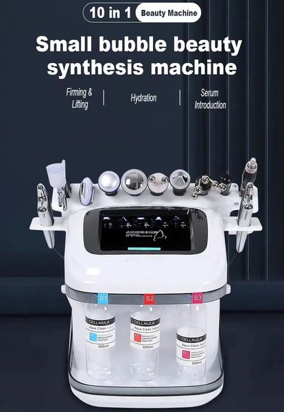 2023 protable 10 in 1 multi-functional beauty equipment facial spa system hydrafacial dermabrasion face skin care microdermabrasion beauty s, Black;white
2023 protable 10 in 1 multi-functional beauty equipment facial spa system hydrafacial dermabrasion face skin care microdermabrasion beauty s, Black;white