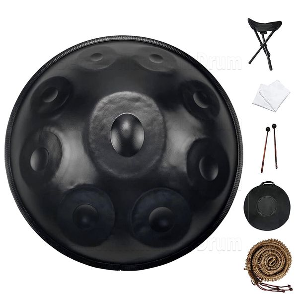 440hz handpan drum instrument 22 inch 12/10/9 notes d minor steel tongue drum meditation instrument beginner yoga tambor
440hz handpan drum instrument 22 inch 12/10/9 notes d minor steel tongue drum meditation instrument beginner yoga tambor