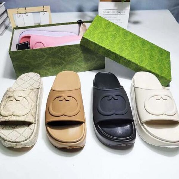 luxury slippers brand designers women ladies hollow platform sandals women's slide sandal with lnterlocking g lovely sunny beach woman, Black
luxury slippers brand designers women ladies hollow platform sandals women's slide sandal with lnterlocking g lovely sunny beach woman, Black