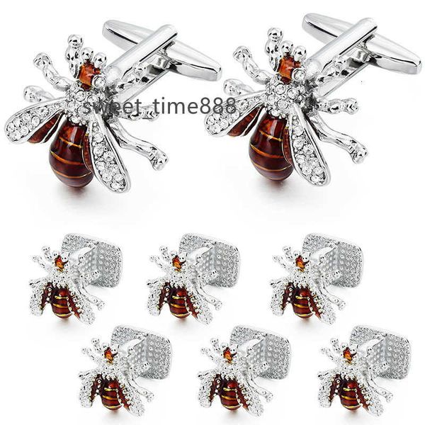 cuff links hawson crystal bee cufflinks and studs set for men tuxedo luxury gift party bee cufflinks with box mens 221130, Silver
cuff links hawson crystal bee cufflinks and studs set for men tuxedo luxury gift party bee cufflinks with box mens 221130, Silver