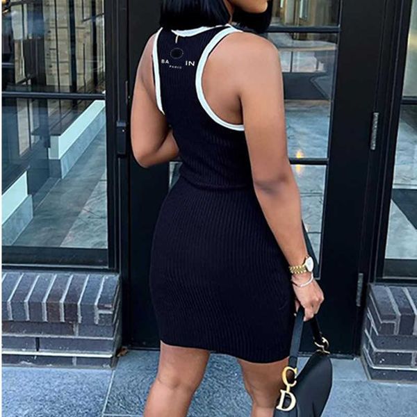 luxury brand designer dress fashion letter print dress slim quick dry mini skirt american womens clothing, Black;gray
luxury brand designer dress fashion letter print dress slim quick dry mini skirt american womens clothing, Black;gray