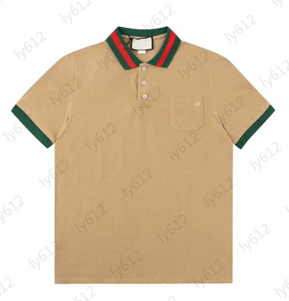 casual designer shirts summer khaki fashion luxury stripe neckline laser button decoration breathable knit t-shirt male loose polo blouse 02, White;black
casual designer shirts summer khaki fashion luxury stripe neckline laser button decoration breathable knit t-shirt male loose polo blouse 02, White;black