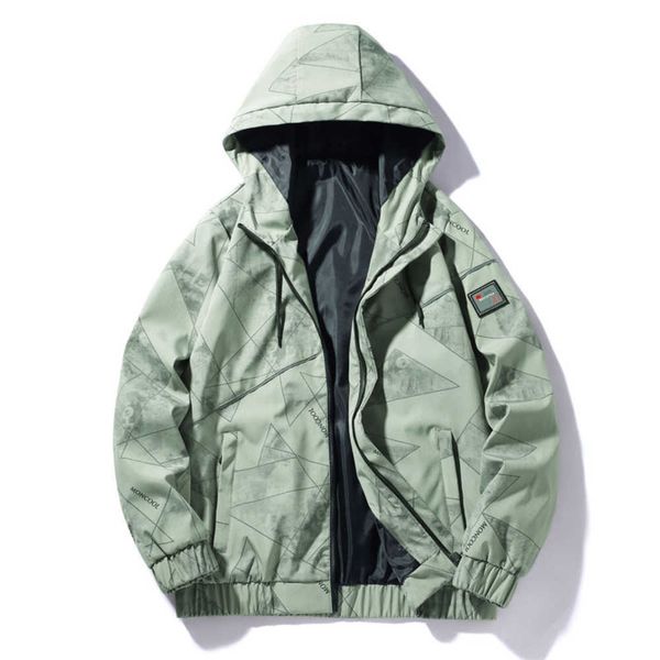 strict selection of outerwear spring new hooded sports geometric pattern trend men's casual jacket{category}, Black;brown
strict selection of outerwear spring new hooded sports geometric pattern trend men's casual jacket{category}, Black;brown